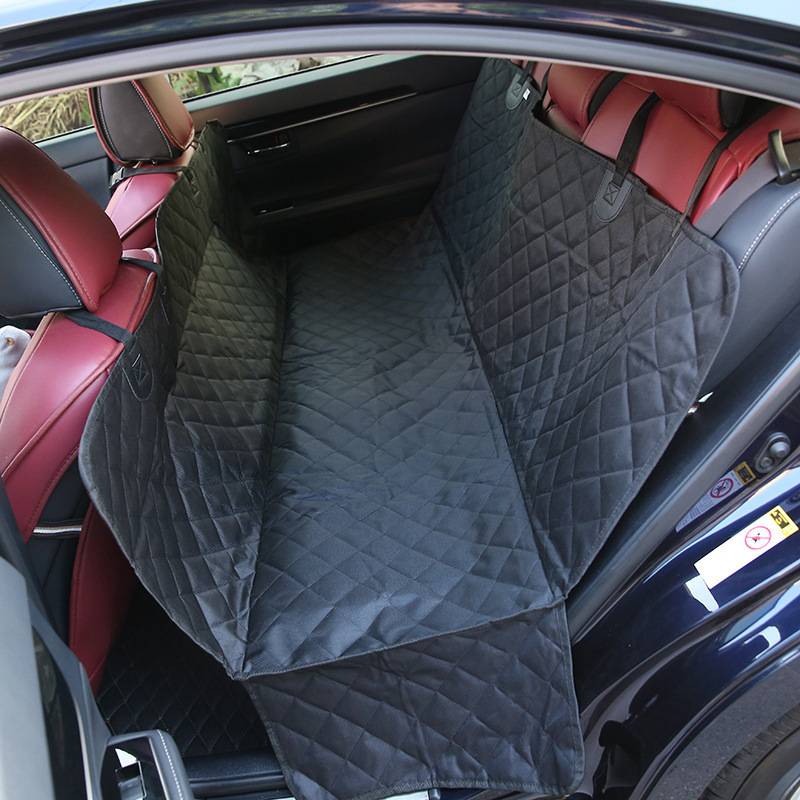 Popular cross-border e-commerce car pet mat, front and rear seat pet mat, waterproof and scratch-resistant pet mat, dog seat cushion