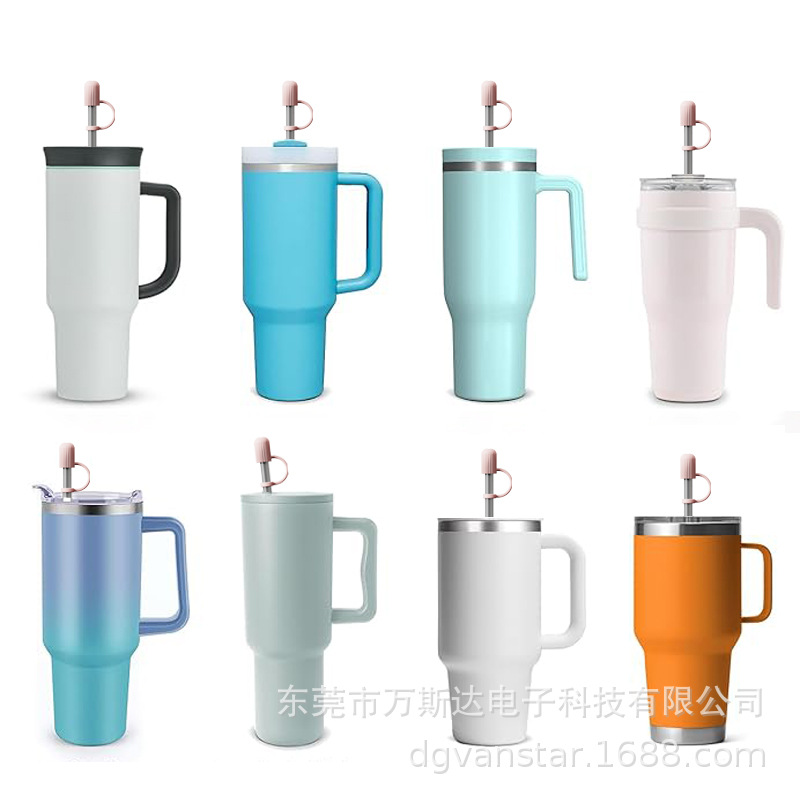 Hot air balloon straw cap 8-12mm universal Stanley water bottle leak-proof and dustproof straw cap to prevent dirt from getting in.