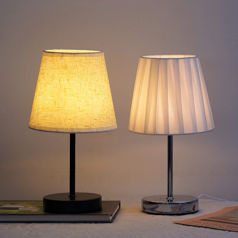 LED night light for bedroom, bedside, study, dormitory, sleep atmosphere light, high-end creative American style USB table lamp