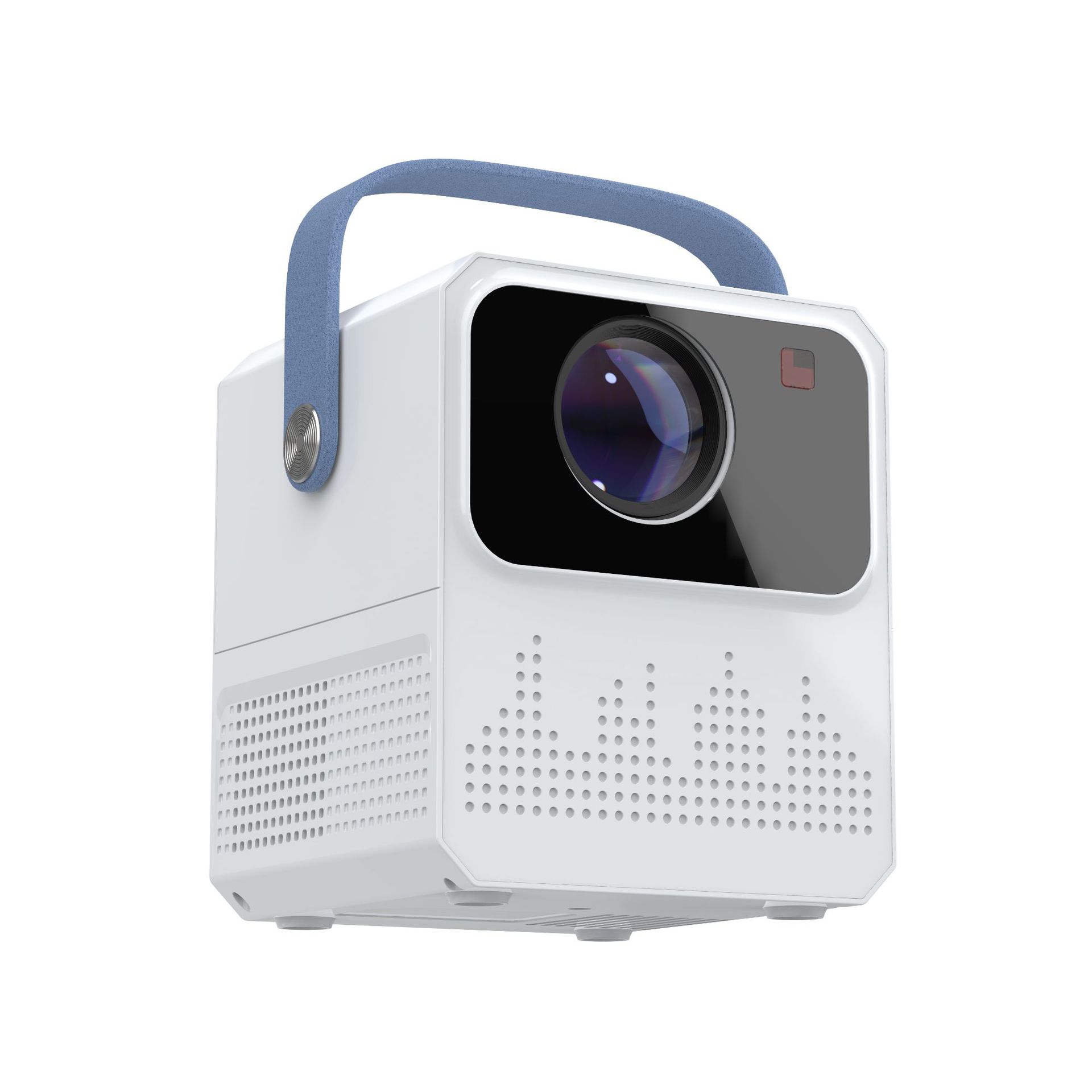 Small portable smart high-definition projector for cross-border trade, bedroom home theater, direct projection wall, 4K projector for home use