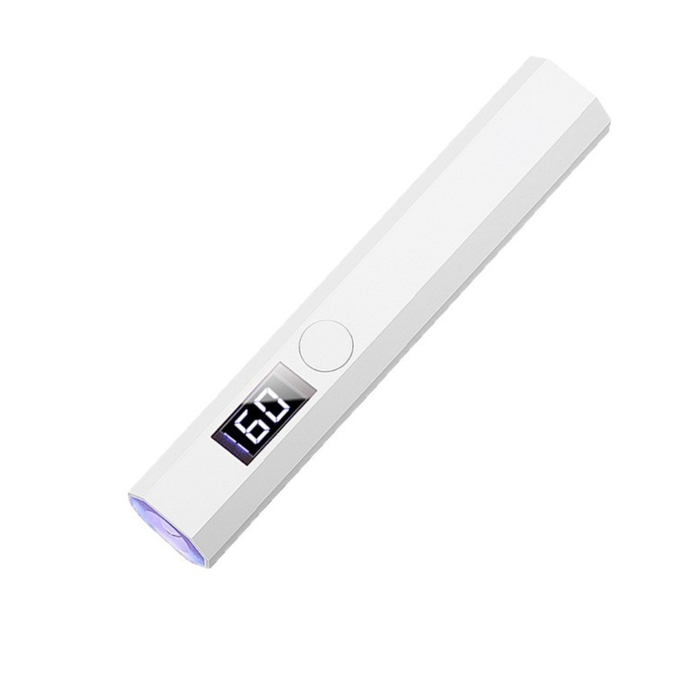 200mAh battery-powered nail lamp, single-line lamp, octagonal nail tip repair lamp, portable rechargeable nail machine.