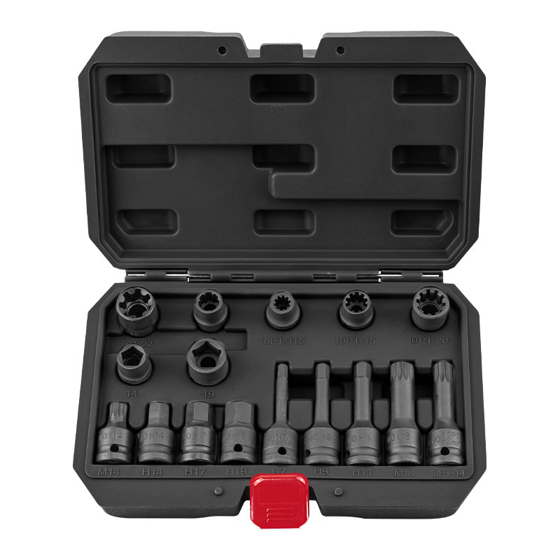 Special socket screwdrivers for removing screws of brake calipers and calipers of Volkswagen, Audi, Mercedes-Benz and Cayenne cars, auto repair tools