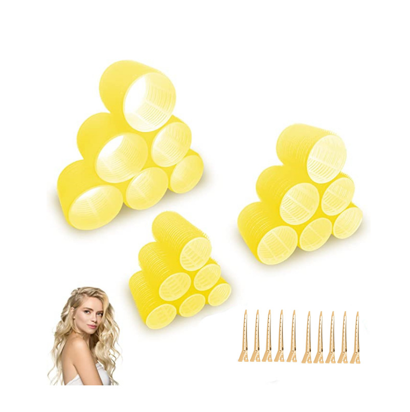 Spot export source hair styling tools multi-layer plastic hair curler hair roller set bangs hair curler hair roller
