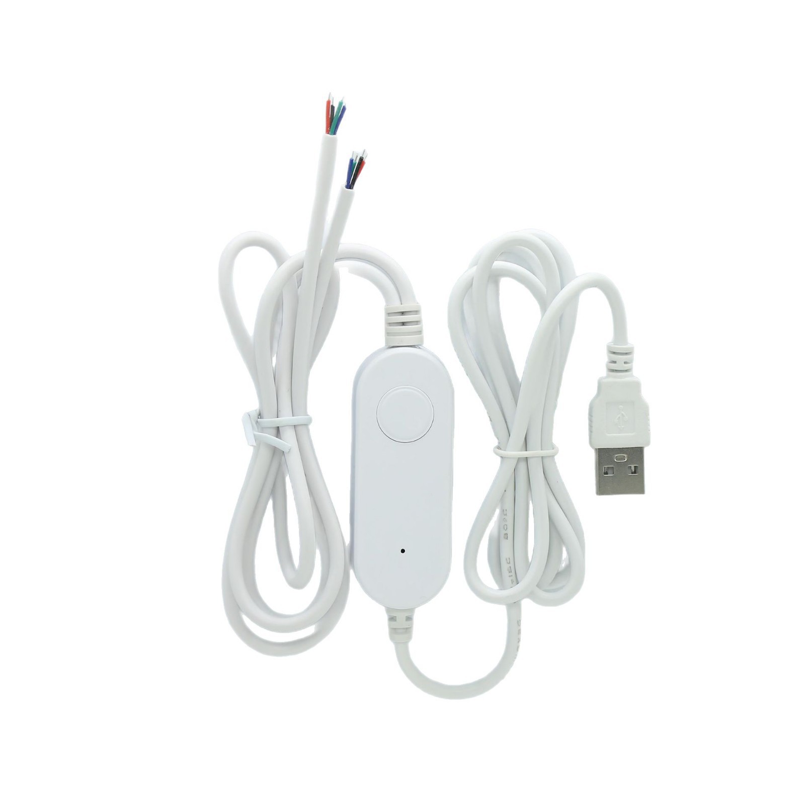 APP Lotus Lamp Controller Single Button RGB Seven-Color Smart Dimming LED Strip Bluetooth USB Controller