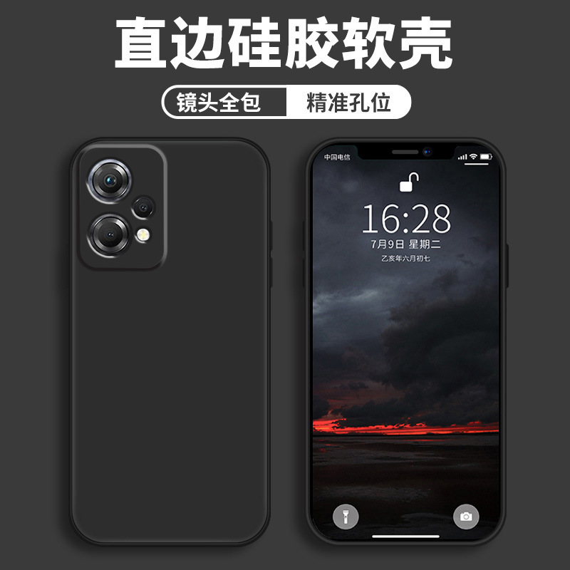 Suitable for OPPO K10X phone case, liquid soft silicone, full-coverage drop-proof shell for men and women.
