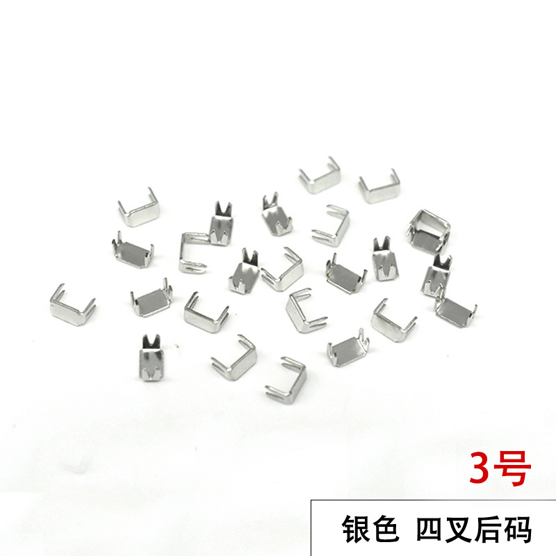 No. 3 and No. 5 zipper clip accessories, resin top stop mouth, U-shaped front code, I-code, nylon clip mouth, pull head stop mouth