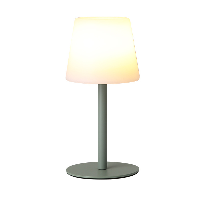 Small table lamp with wine bottle design, indoor ambient lighting, TC rechargeable, waterproof, LED night light, dimmable, smart remote control.