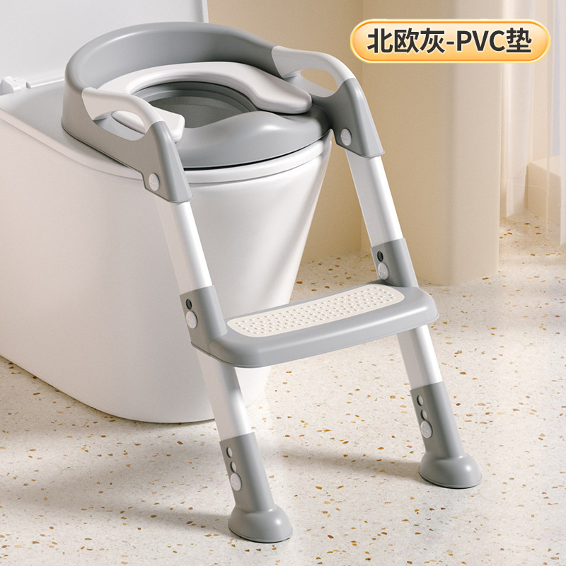 Xiaomuma children's toilet with foldable steps, suitable for both boys and girls, dropshipping available.