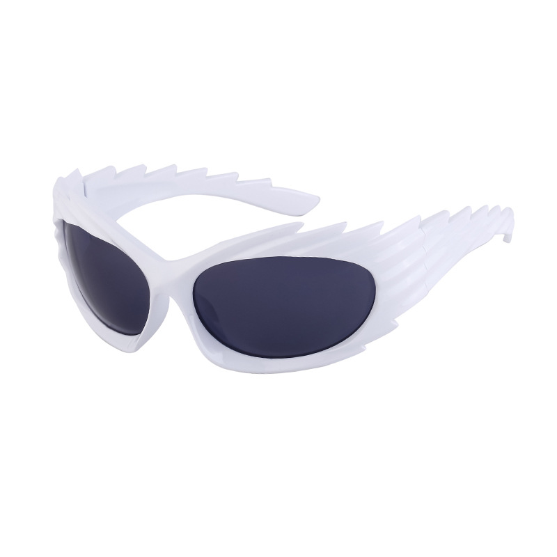 European and American style unique sunglasses, men's Y2K millennial ins style sun protection sunglasses, women's outdoor trendy cross-border eyewear wholesale