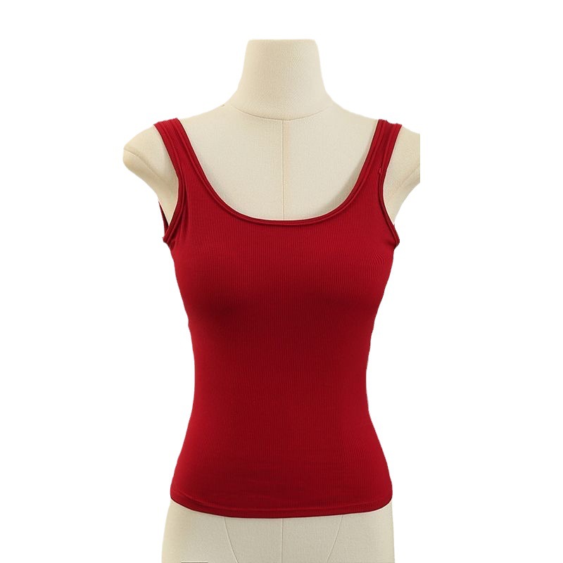 Sexy long camisole top with a sexy U-back, slim fit, versatile and flattering, perfect for wearing alone or as a base layer.