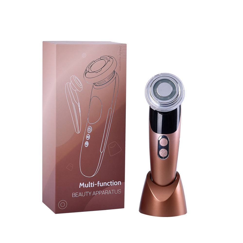 New home color light beauty device, facial cleansing and skin care lifting and introduction device, facial ion cleansing device
