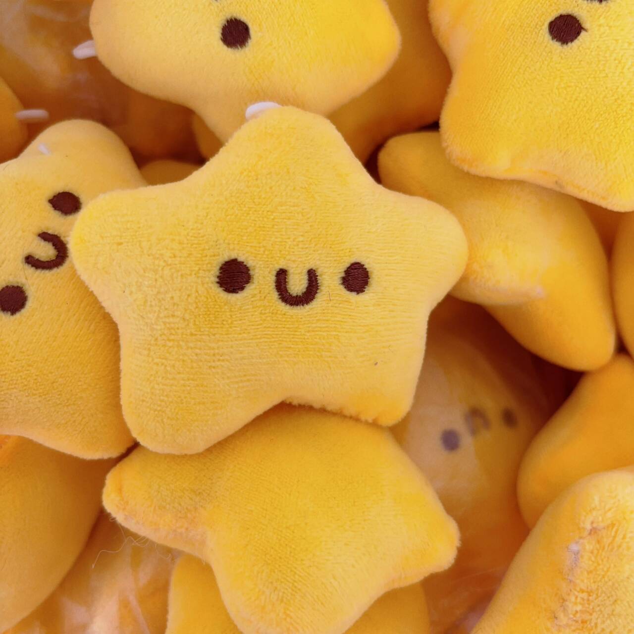 Wholesale of cute star dolls, plush figurines, pendants, finished gifts, schoolbags, hanging decorations, backpacks, and cute keychains