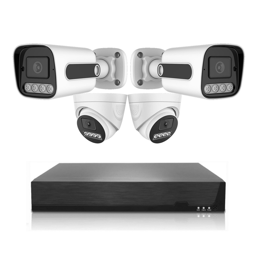 XMEYE 4-Channel PoE Surveillance Kit (4CH POE 5MP NVR Kit) - CCTV Security Surveillance