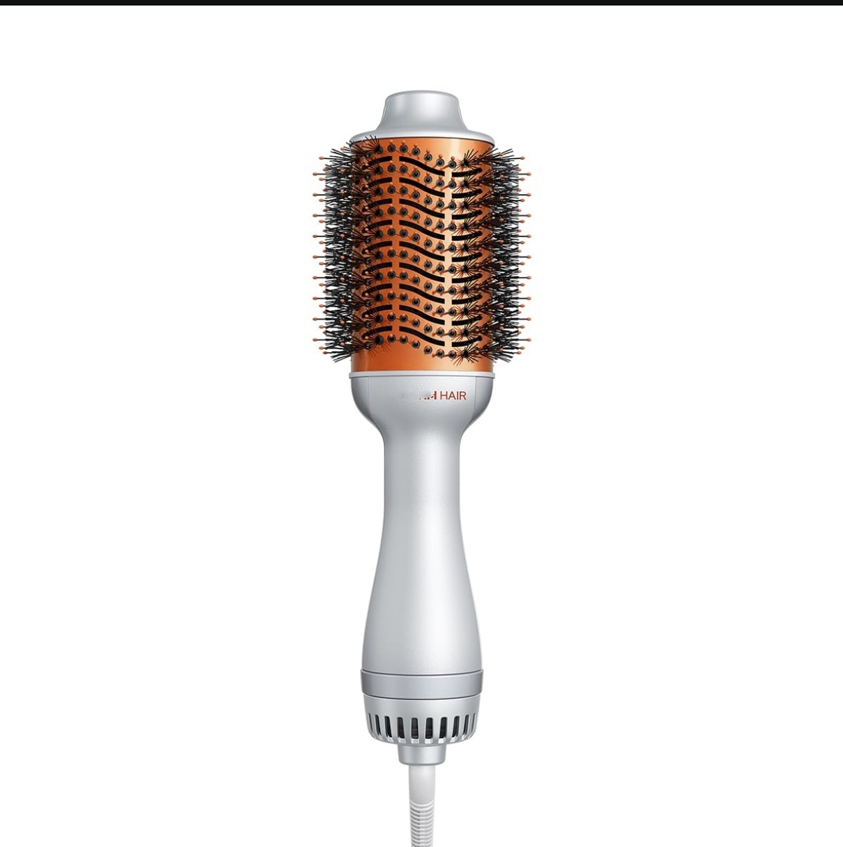 Amazon's best-selling hot air comb with negative ion function, a 3-in-1 hair straightener and curling iron, perfect as a gift.