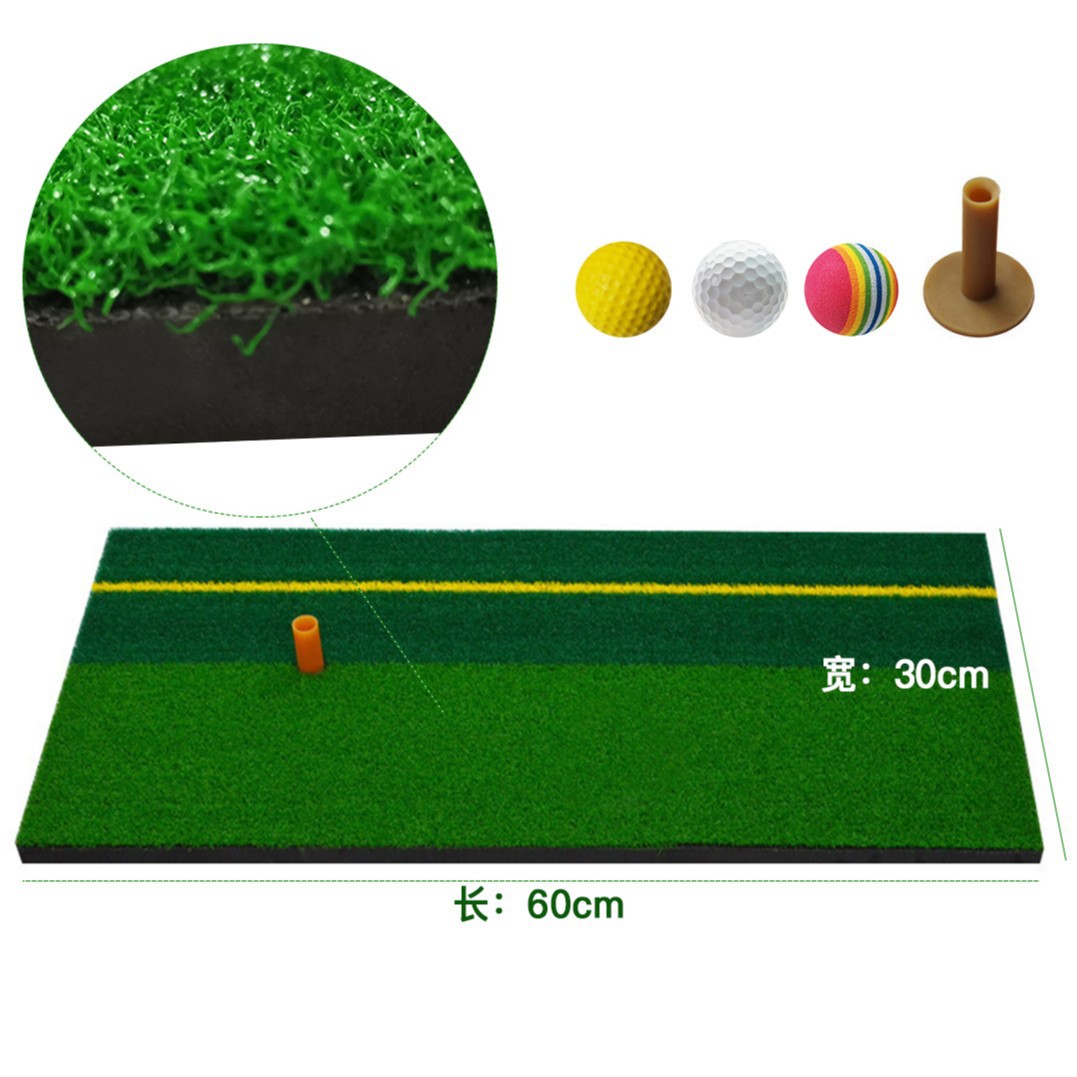 Factory direct supply of golf hitting mats, indoor swing practice mats, golf ball mats, mini golf supplies.