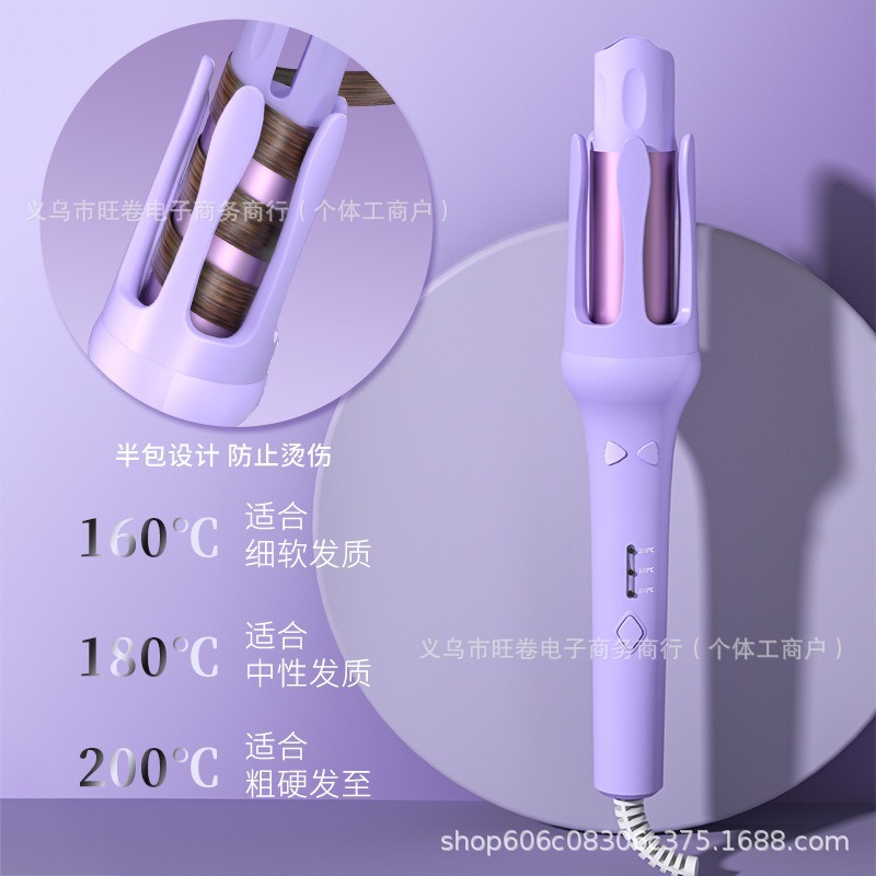 Fully automatic 32mm large curling iron, a lazy person's wonder, negative ion hair care without damaging hair, French wave style wholesale
