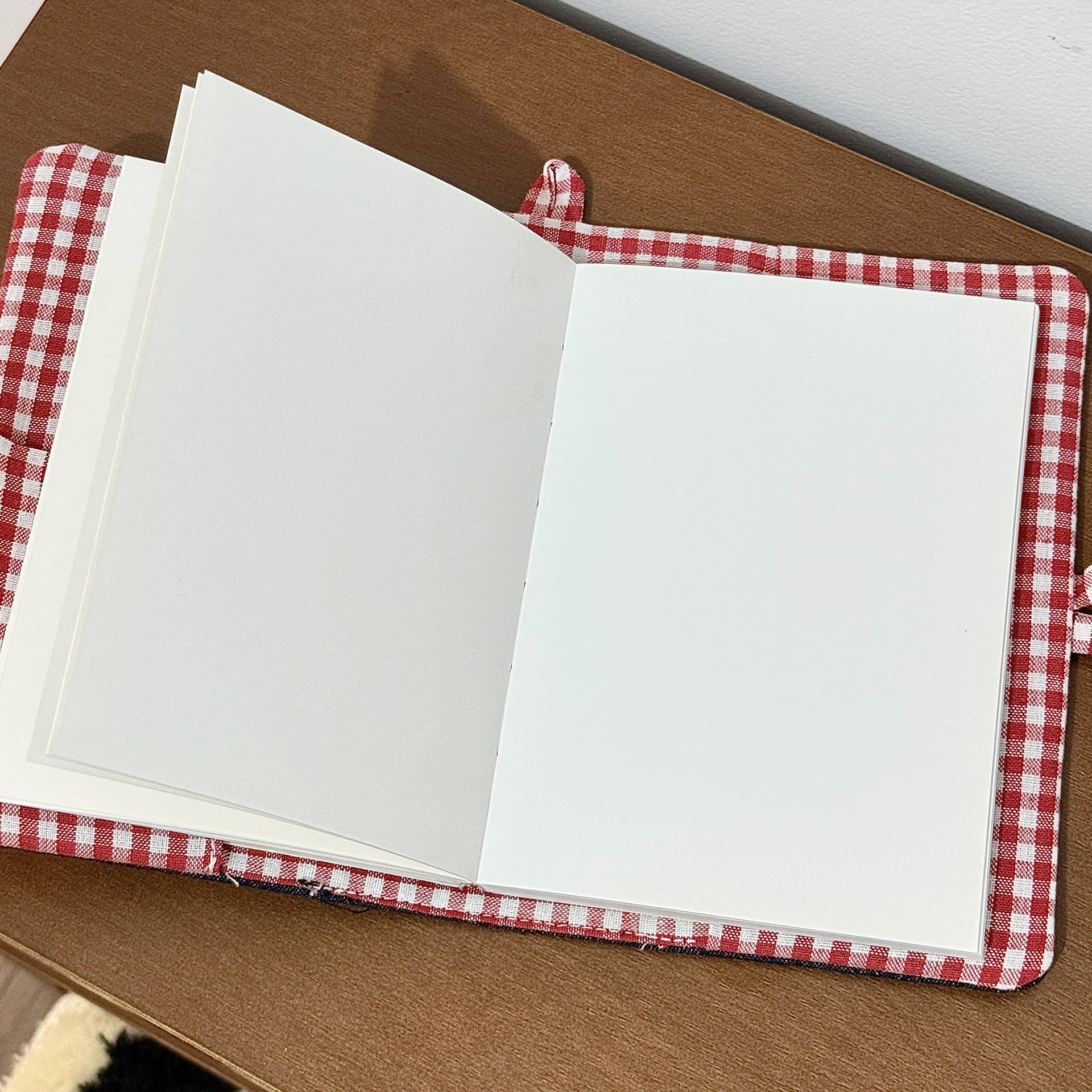 Vintage-style dumpling book cover A6 handmade denim notebook, high-value Instagram-worthy diary/notebook