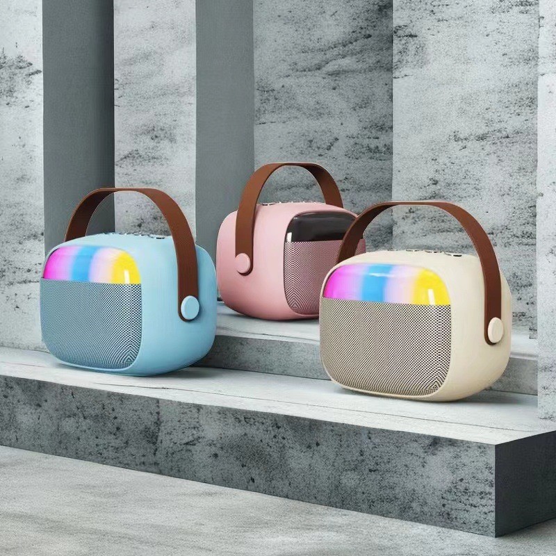K30 Bluetooth Headphones Speaker Microphone All-in-One Unit for Singing, Separate Microphone, Speaker, and Subwoofer