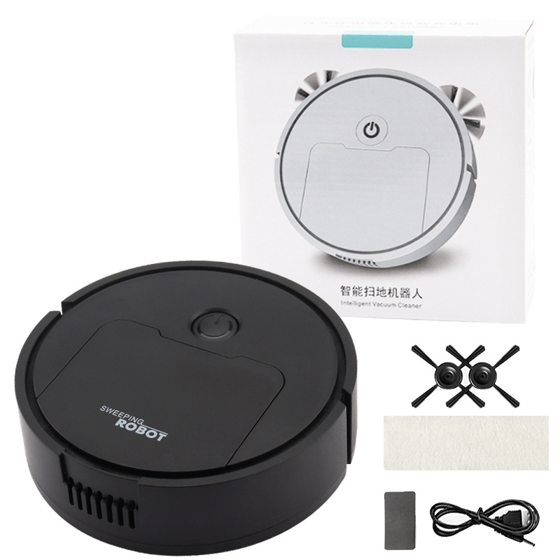 Cross-border e-commerce, fully automatic household smart sweeping robot, sweeping, mopping and vacuuming all-in-one manufacturer, wholesale, sales promotion gift.