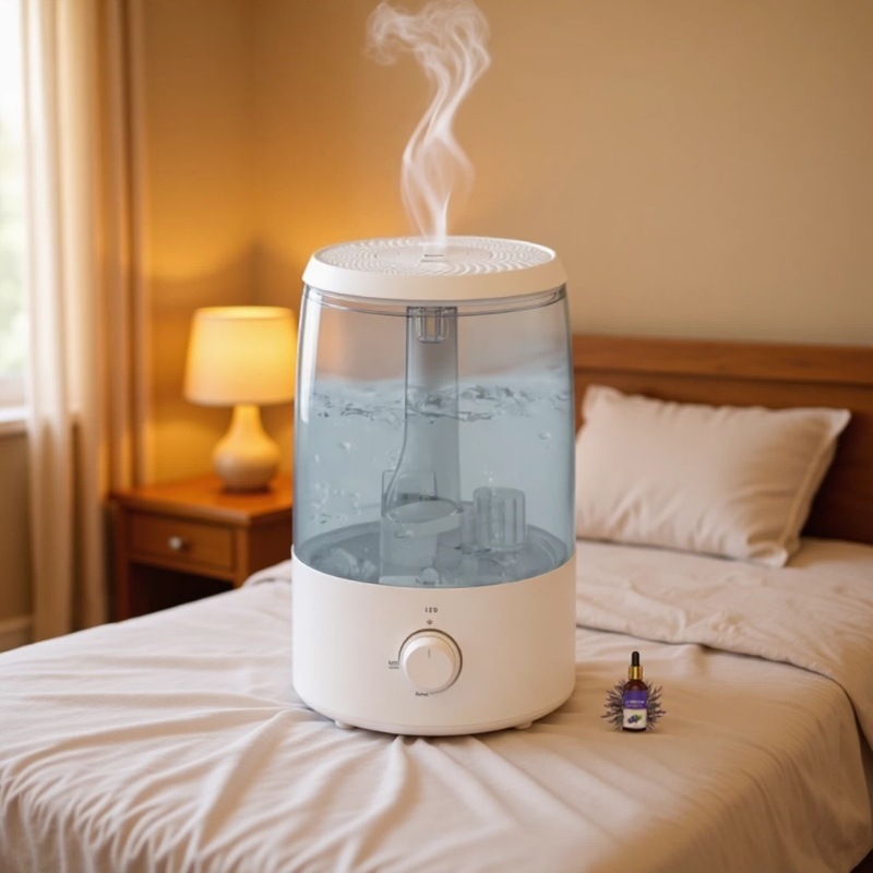 Bedroom home ultrasonic air diffuser desktop office L Double Spray fog volume wholesale stock humidifier 3.5