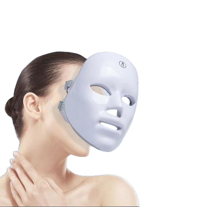 Cross-border LED seven-color light touch control beauty salon home beauty mask, facial home beauty mask device