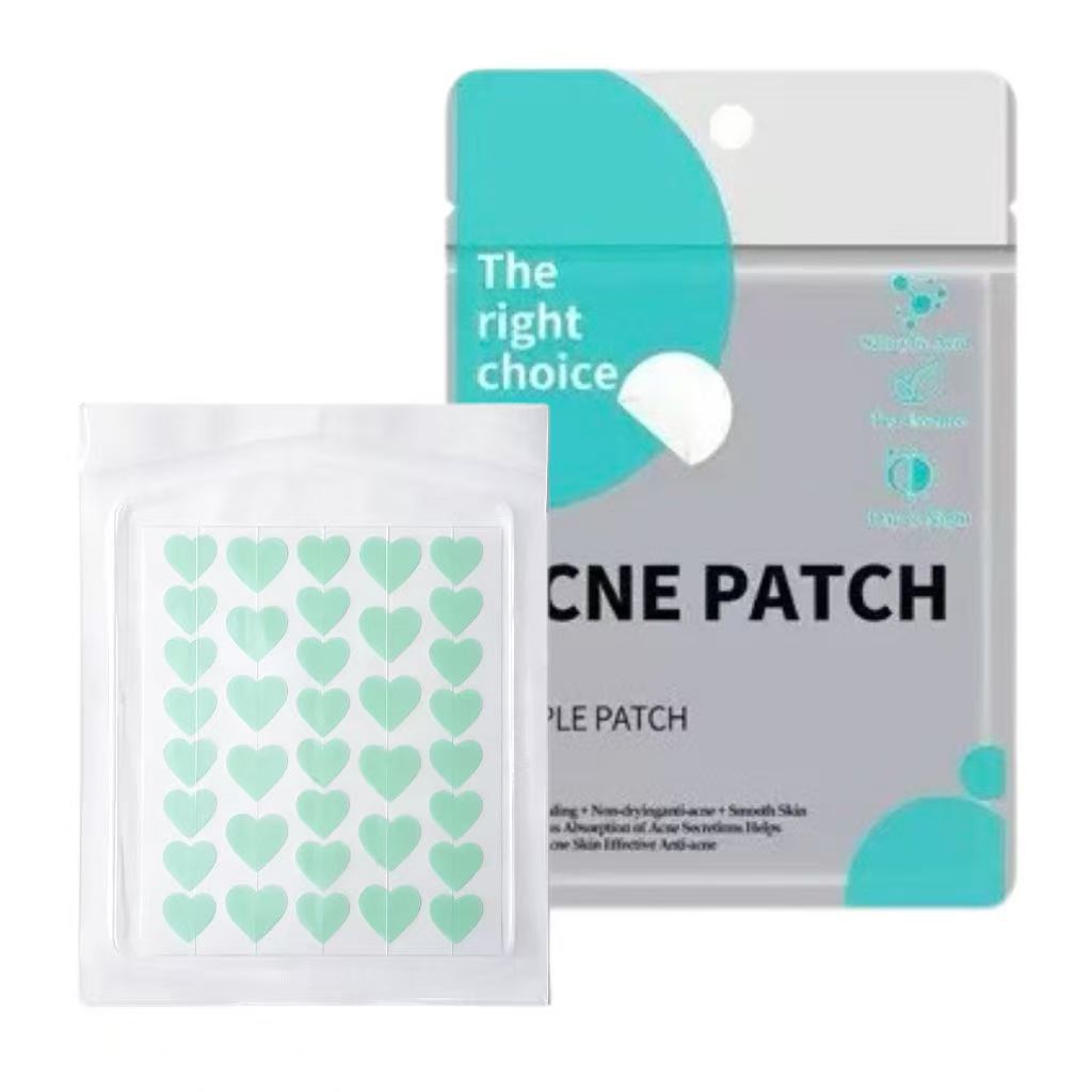 Authentic hydrocolloid star-shaped acne patches, 40 patches available. Invisible, cute, and absorbs pus.