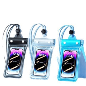 Thickened waterproof phone case, touchscreen resistant, swimming resistant, dustproof, IPX8 waterproof, airbag phone case, three-layer sealed phone bag