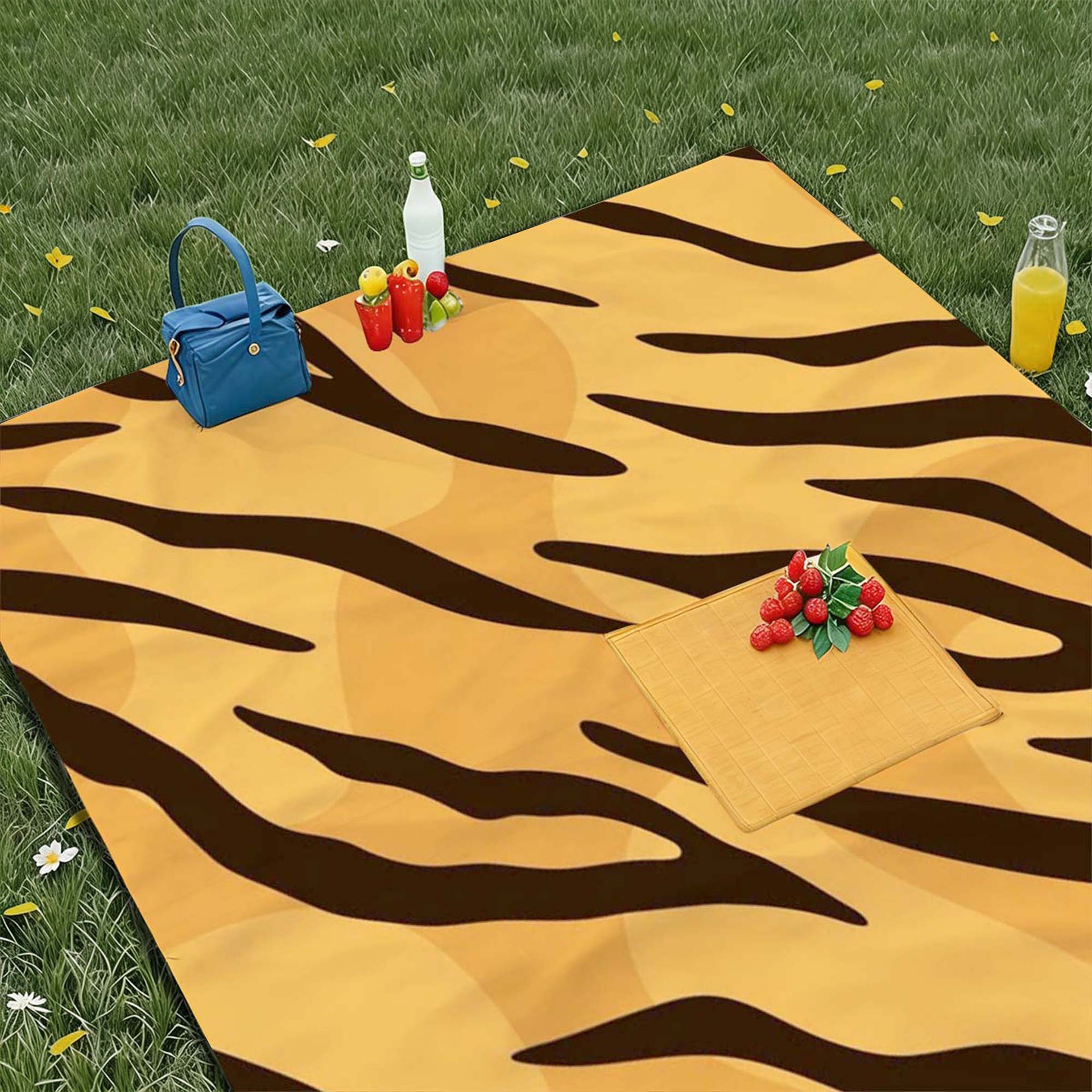 Cross-border wholesale outdoor picnic mats, waterproof and moisture-proof camouflage mats, portable picnic mats, camping mats, tent mats