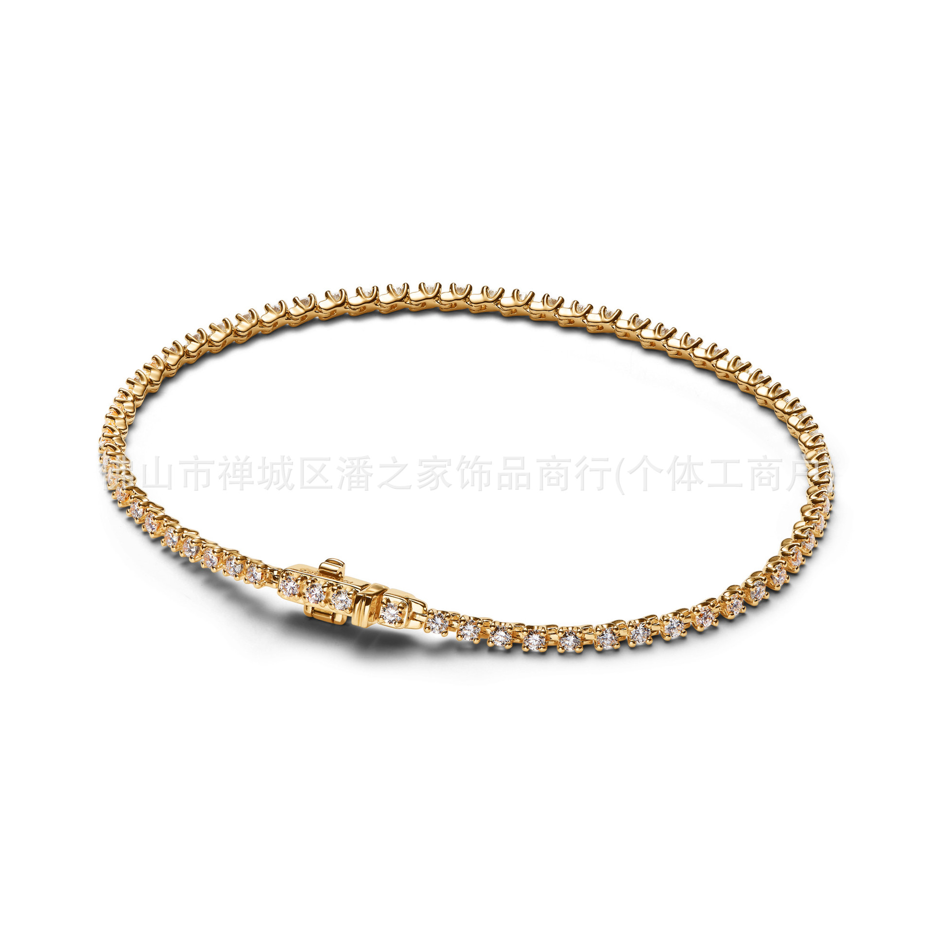 Pan's Family Dola Zircon Silver bracelet for women, a light luxury, niche and high-end couple's jewelry, is available for wholesale in a layered style