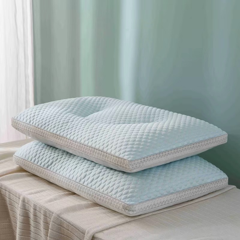 Hotel pillow, student dormitory pillow core, neck support, sleep aid, adult home use, single pillow for rental rooms, one pillow per pack.