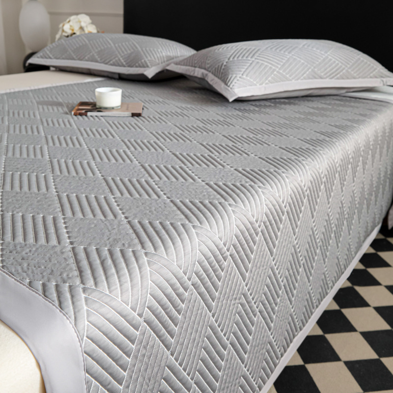 Polyethylene (PE) cooling sheet, fitted sheet, Class A, soft and pliable, flat-lay, foldable, machine-washable, air-conditioning mat.