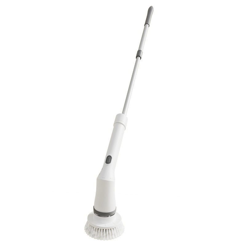 New multi-functional household electric cleaning brush, powerful handheld cleaning tool for kitchen and bathroom glass, long and short brushes.