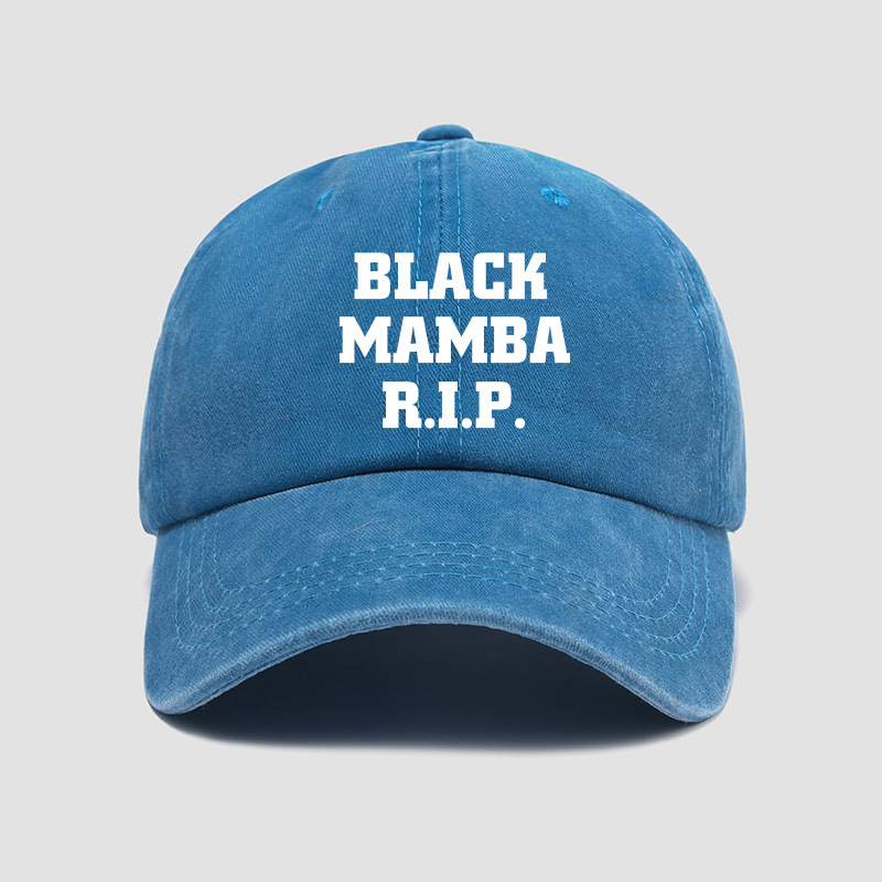 Kobe Bryant commemorative shirt, baseball cap, unisex Chinese style soft-top duckbill cap, sun hat, outdoor sun protection casual sports hat
