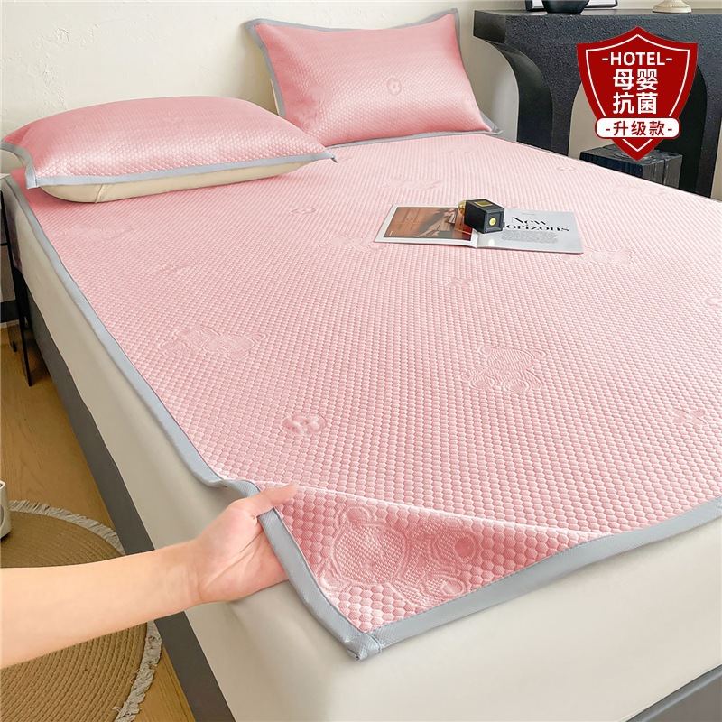 Ice Bean Cooling Mat, Ice Silk Mat, Summer Cooling Mat, Home Use, Student Dormitory, Single Air Conditioning Soft Mat, Machine Washable