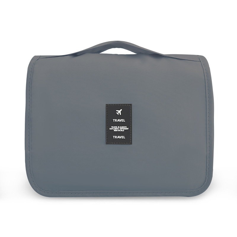 Twill hook toiletry bag, portable travel waterproof large capacity tote bag for men and women, cosmetic bag, daily necessities storage bag