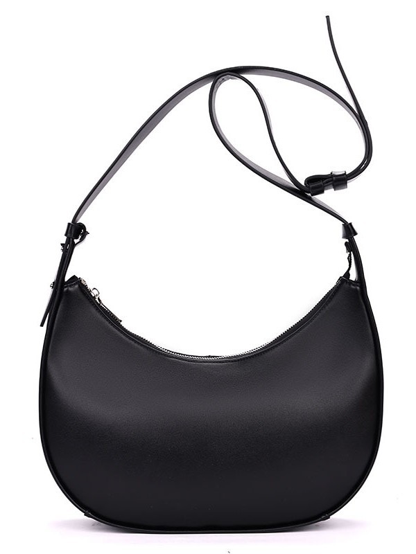 2026 New Crescent Moon Bag, Medium Size, Long Shoulder Strap, Underarm Bag, Crossbody Leather Shoulder Bag, Casual and Stylish Women's Handbag