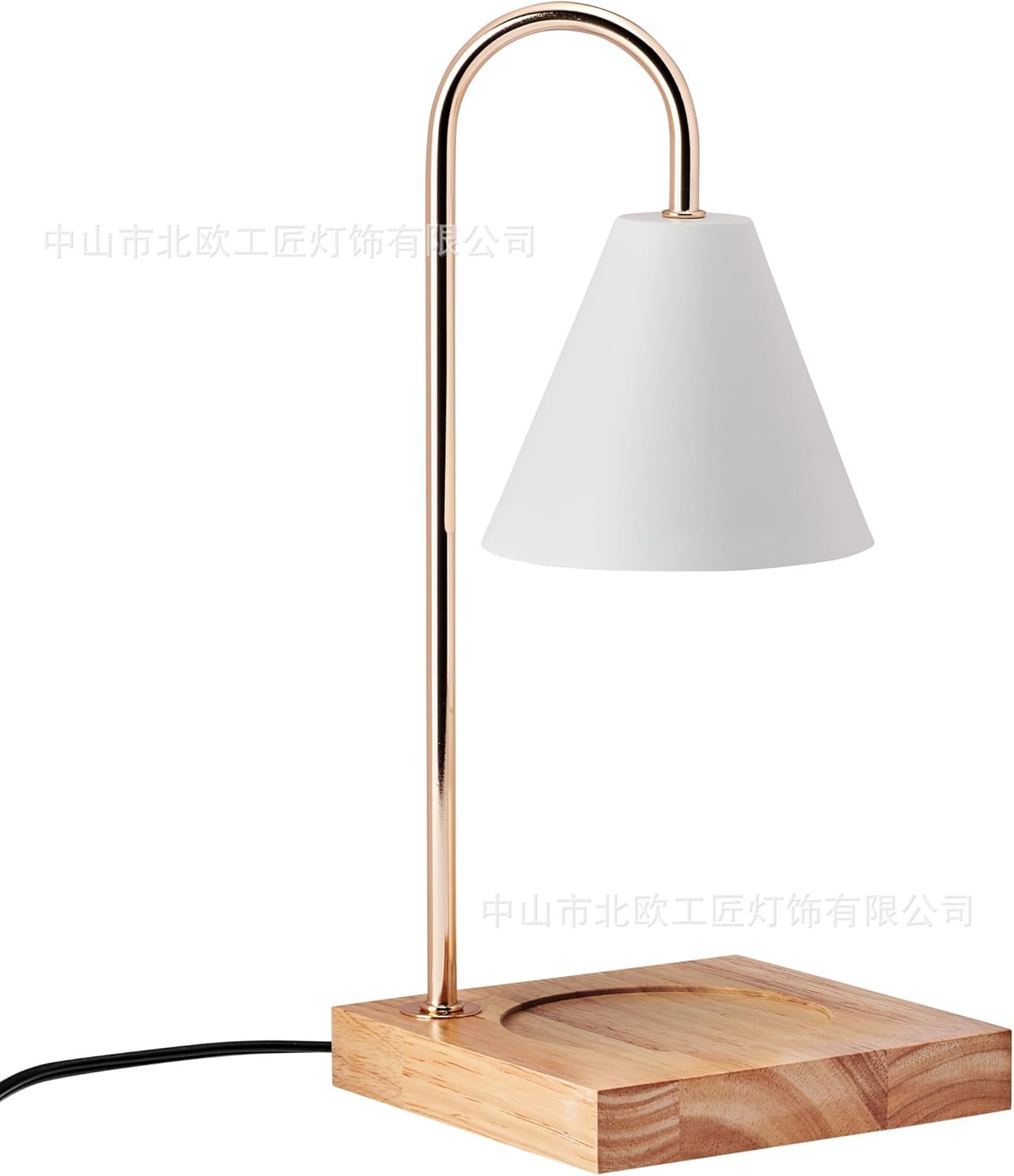 Scented candle lamp, Nordic style flameless scented candle lamp, bedside lamp, bedroom ambient light, candle lamp, table lamp