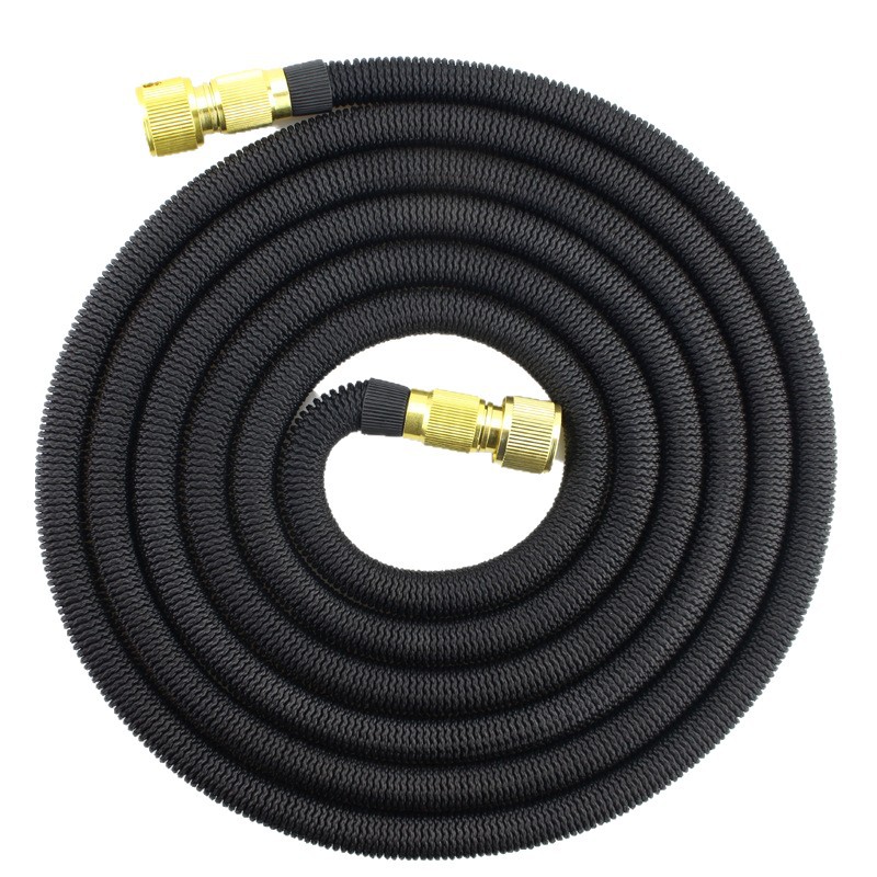 Extendable water hose for gardens and landscaping, magic hose for car washes and water guns