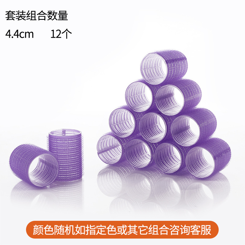 Large Korean-style old-fashioned wavy hair curlers, air-adhesive self-adhesive style, wholesale.