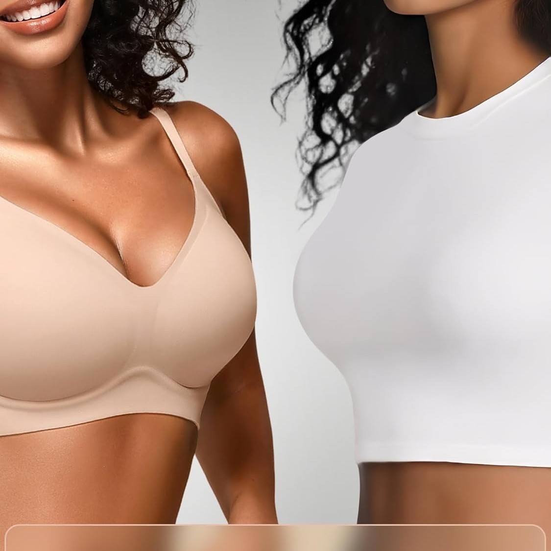Amazon Cross-border Women's Seamless Wireless Padded Bra