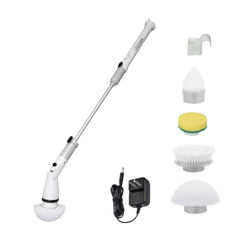 Electric cleaning brush, crevice tool, kitchen, bathroom, toilet brush, rotating mop, home appliances, cross-border e-commerce.
