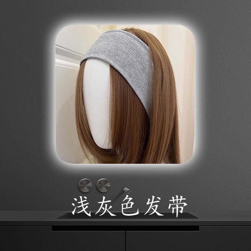 Bella style ~ Cotton stretch headband, fashionable and sporty, European and American style, stretchy and versatile knitted fitness headband for women, sweat-wicking