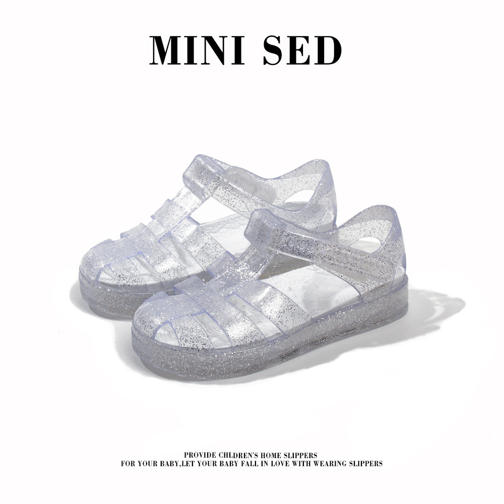 MINISED Girls' and Boys' Sandals, Children's Roman Sandals, Jelly Shoes, Clogs, Beach Sandals, Jelly Shoes