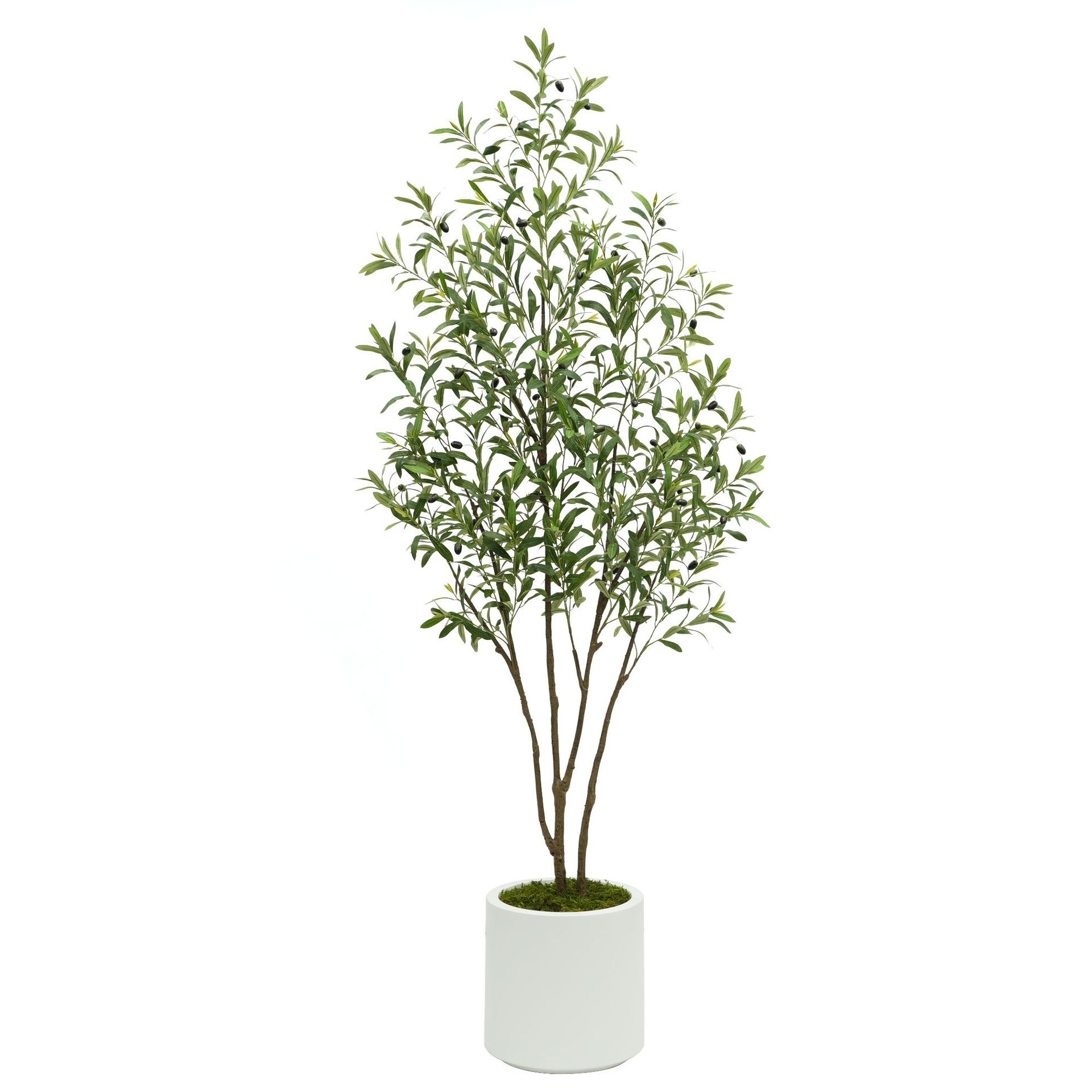 New cross-border olive tree floor-standing large indoor decorative landscape display piece, detachable olive tree indoor artificial tree