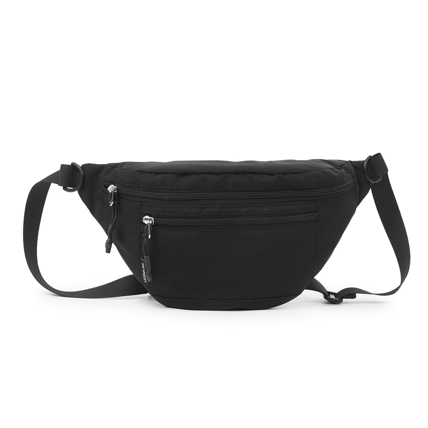 Casual nylon dumpling bag for men, trendy street style, single shoulder/crossbody bag, new and versatile Korean style underarm student bag.