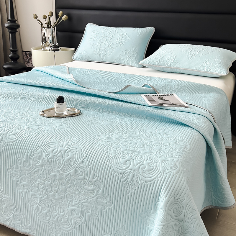 Export Class A Cooling Silk Summer Blanket, Multifunctional Washable Bed Sheet, Nap Blanket, Single/Double Air Conditioning Blanket