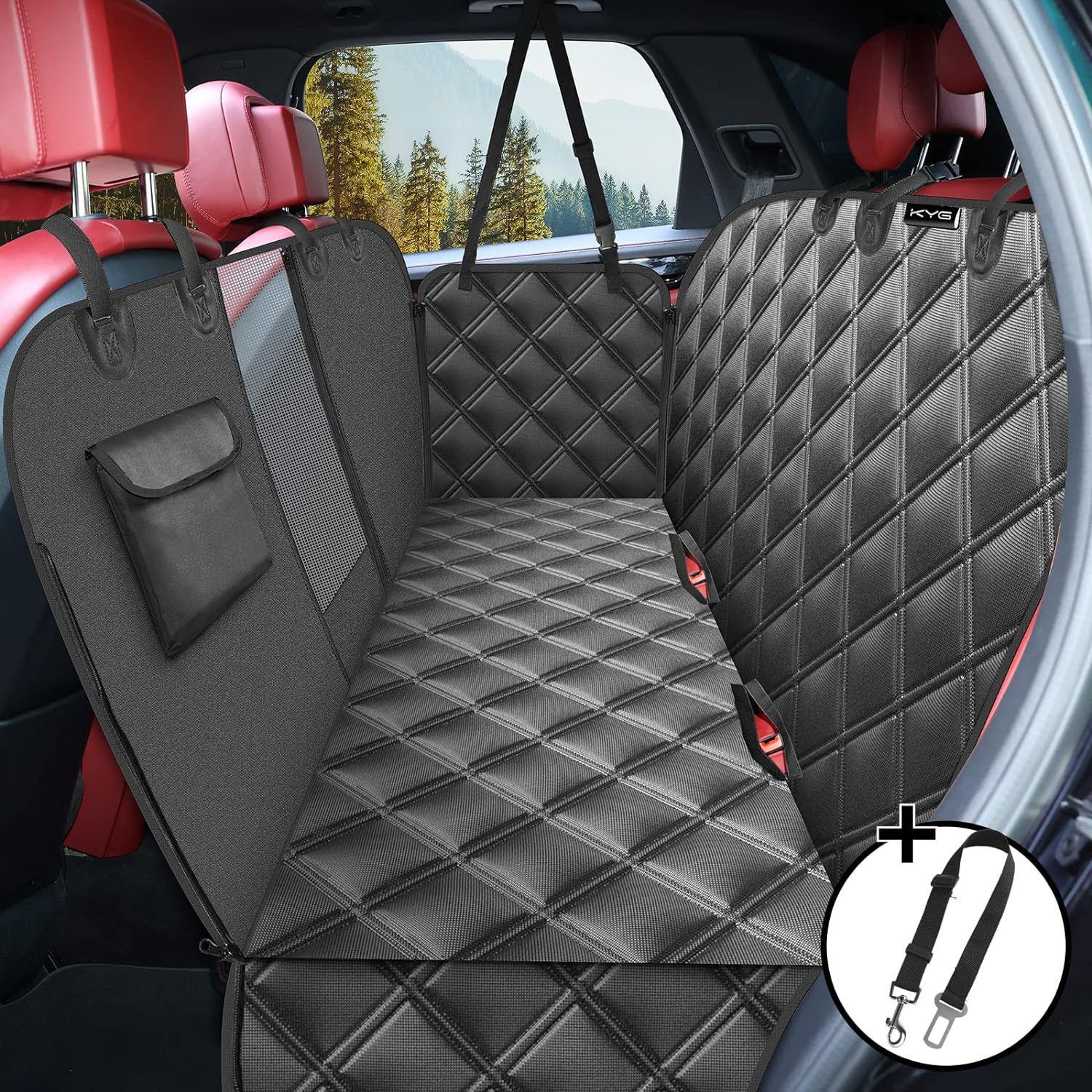 Cross-border best-selling car pet carrier, car seat cushion for dogs and cats, car pet supplies, car seat cushions.