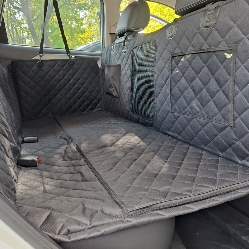 Double-pull detachable rear seat pet mat for Model Y3 and Tesla