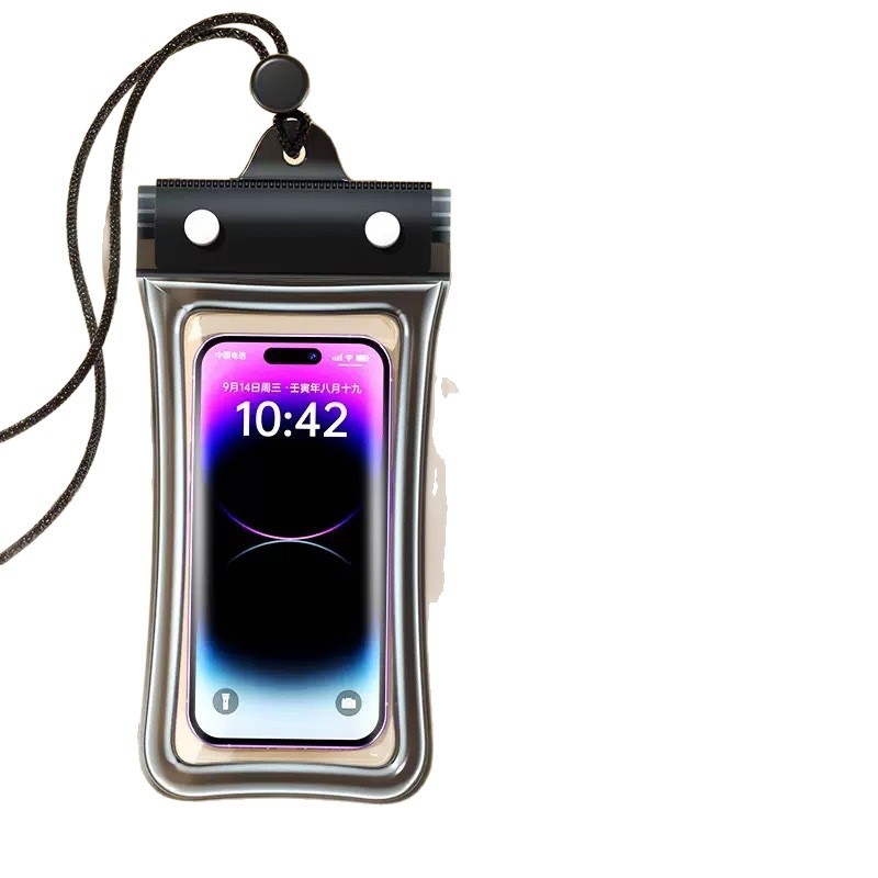 Airbag-style waterproof phone case, suitable for touchscreen use, swimming, hot springs, rafting, and other water activities. Thickened waterproof phone case.