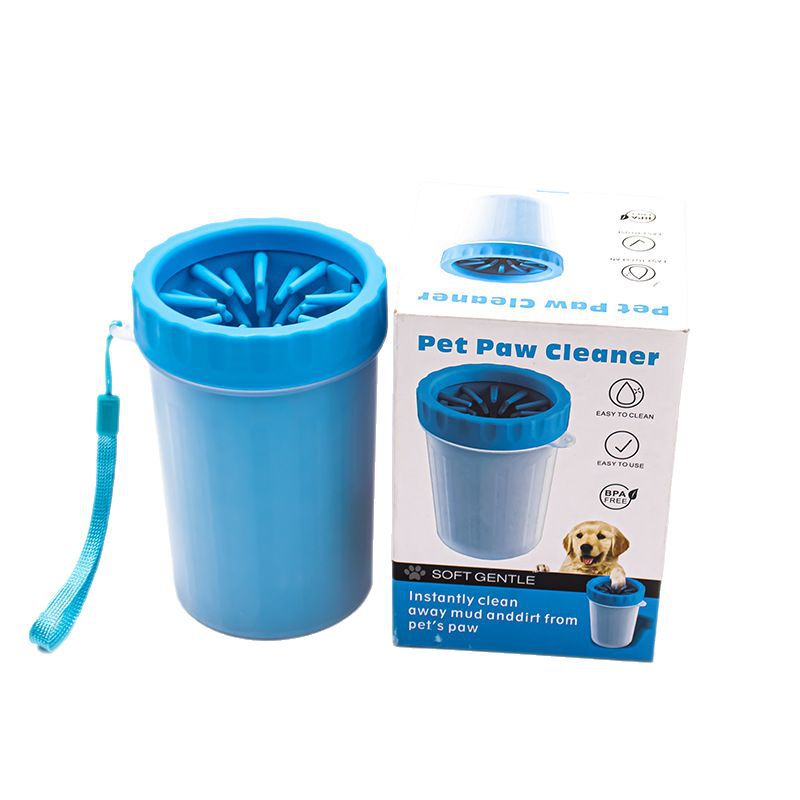 Cross-border dog paw washer, cat paw cleaning cup, automatic paw washer, pet cup manufacturer wholesale for dogs.